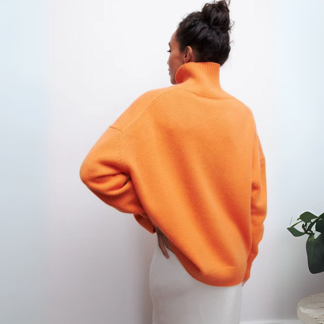 Sofia™ | Lun højhalset sweater