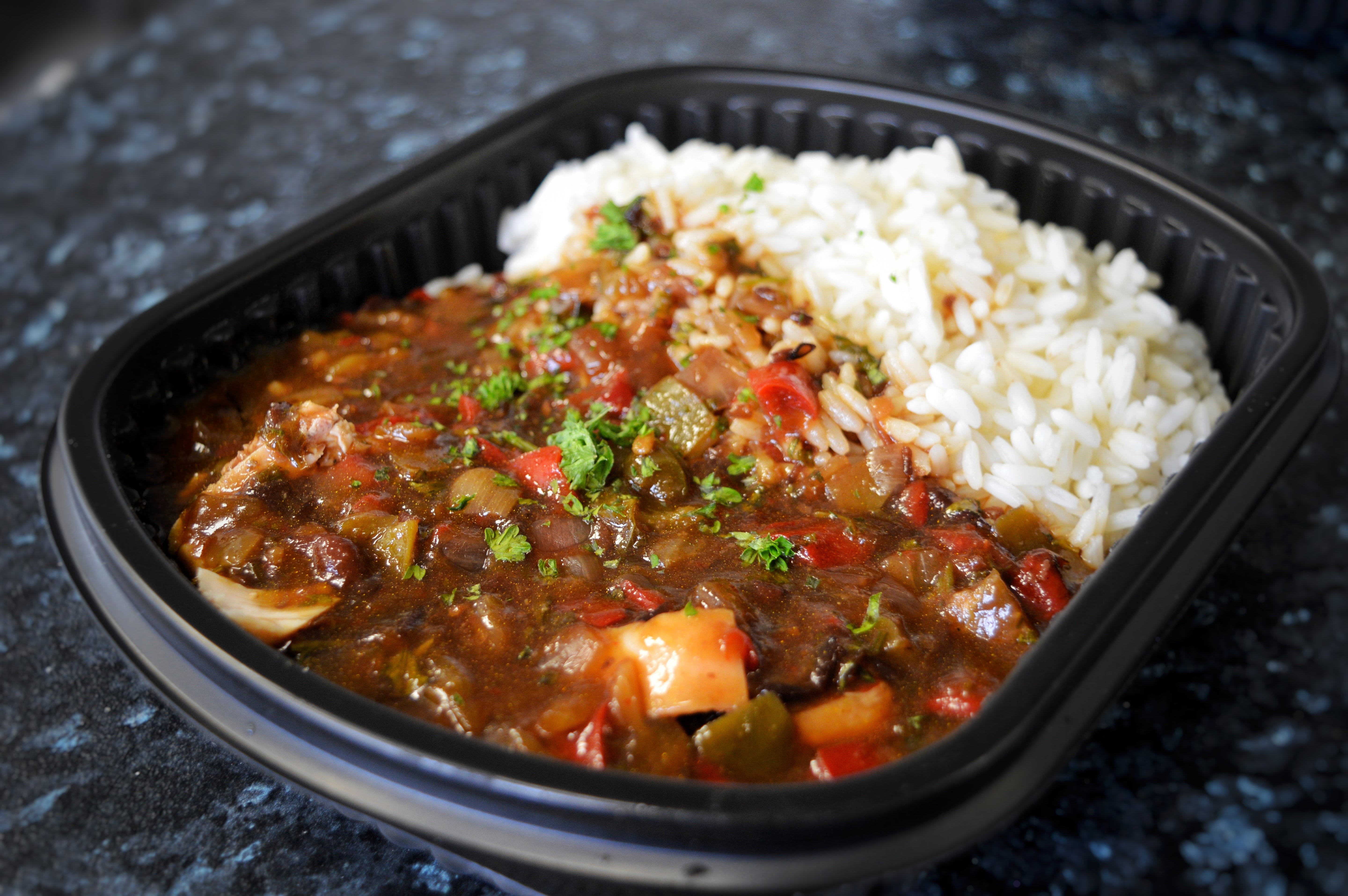 Chicken in Black Bean Sauce w/ White Rice ebook