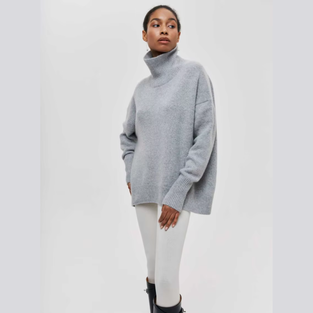 Sofia™ | Lun højhalset sweater