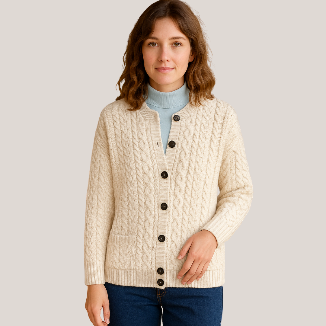 Sofia™ | Langærmet Casual Cardigan